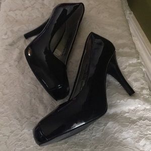 Mission Black Patent Pumps